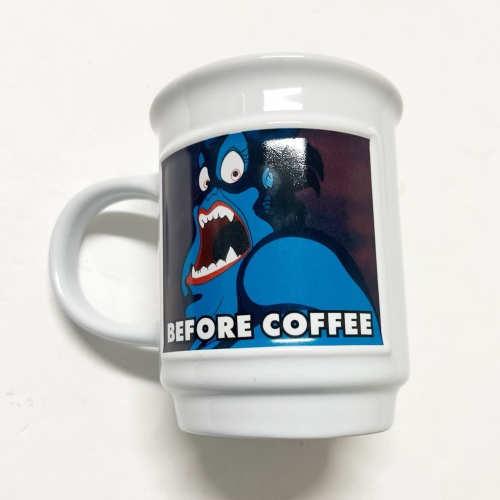 Disney Store Authentic The Little Mermaid Ursula Before After Coffee Meme Mug